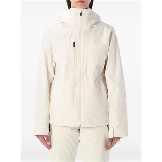 The North Face giacca da sci con cappuccio - bianco