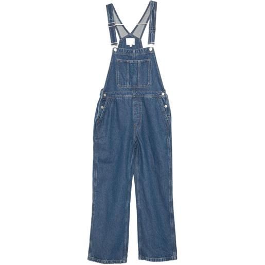 Reformation tuta intera arlo denim - blu