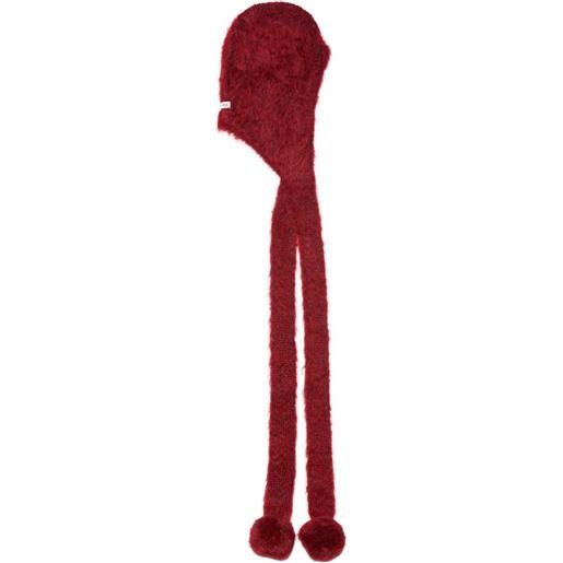 Acne Studios cappello con pompon - rosso