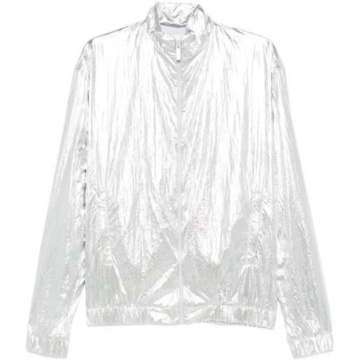 MEDEEA giacca con zip - silver