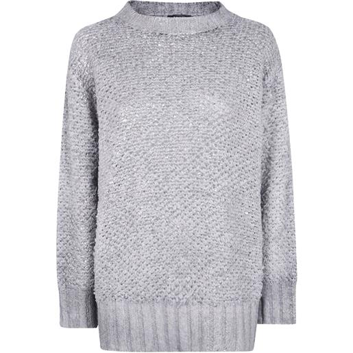 Avant Toi maglione con scollo rotondo - grigio