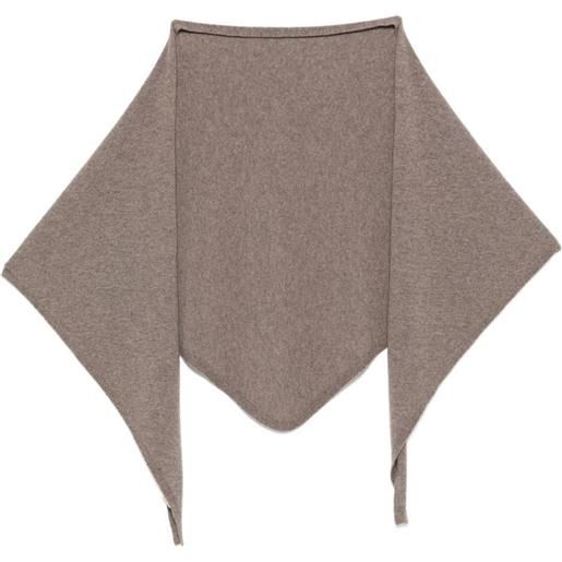 Cordera bandana in cashmere - marrone