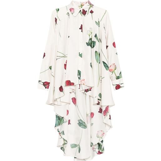 Antonio Marras blusa a fiori - toni neutri