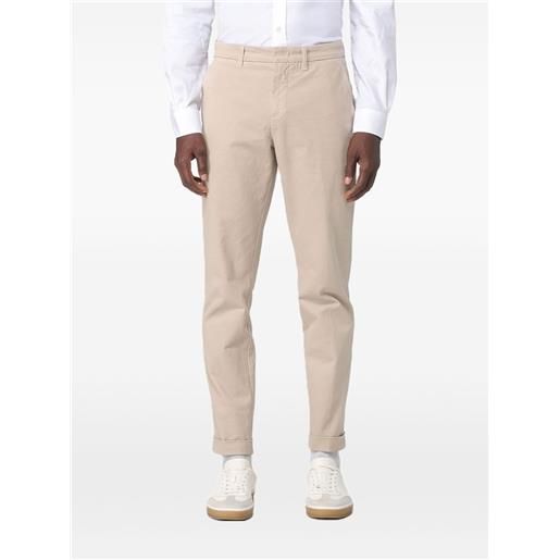 Fay pantaloni con risvolto - toni neutri