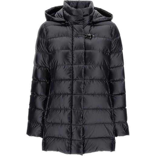 Fay cappotto imbottito con cappuccio - nero