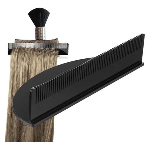 Fmzrbnih supporto per estensioni dei capelli - supporto per extension in acrilico | supporto per capelli portatile per tintura parrucche, supporto per trecce, organizer per parrucche per parrucchieri (25,8 x