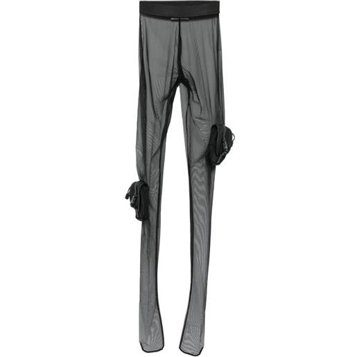 Coperni collant cargo - grigio