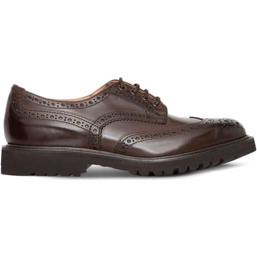 Tricker's brogues stringate - marrone