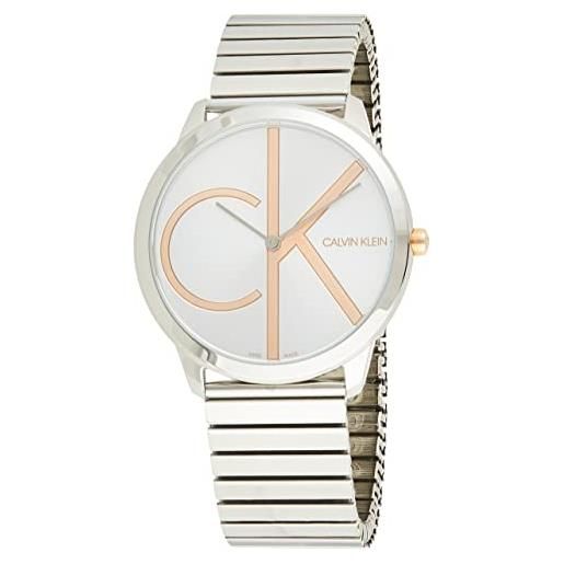 Calvin Klein orologio minimal k3m21bz6 - analogico al quarzo da in acciaio inox