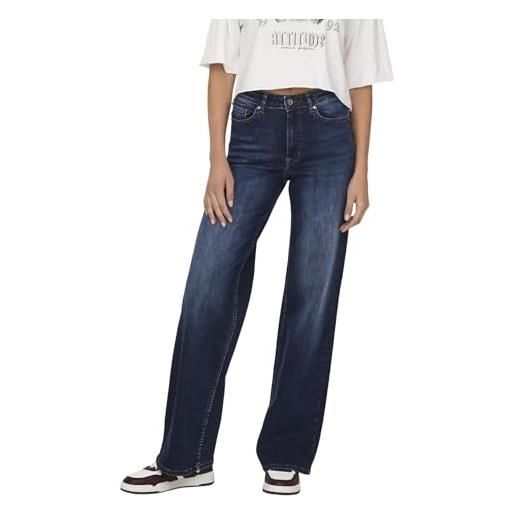 Only jeans da donna 15318405, blu jeans scuro, (l) w x 32l
