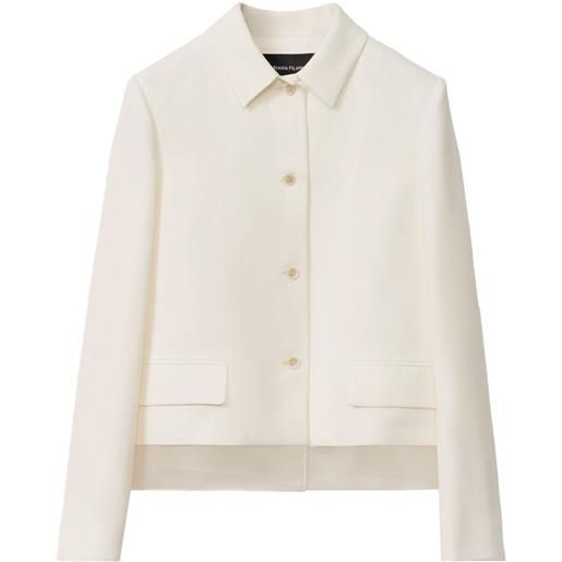 Fabiana Filippi giacca con bottoni - bianco