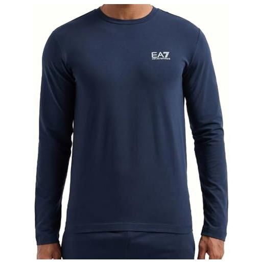 EA7 t-shirt m/l blu/bianco 8npt28-pjvqz blu/bianco s