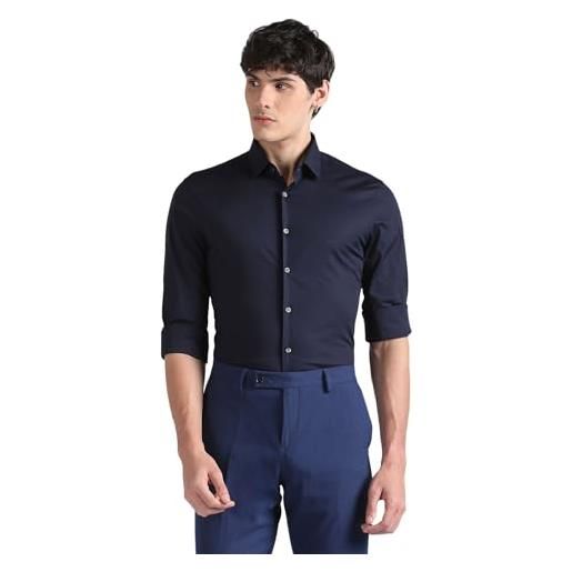 Calvin Klein camicia ml calvin klein blu