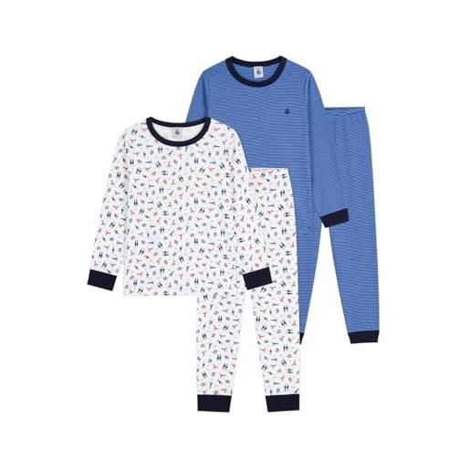 Petit Bateau lot petitm abbigliamento notte, variant 1, 3 anni bambini e ragazzi