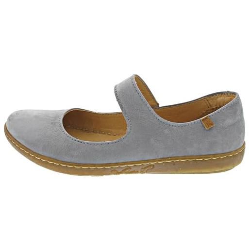El Naturalista n5301 nobuck lavado denim/coral 41 blue donna ballerinas 41