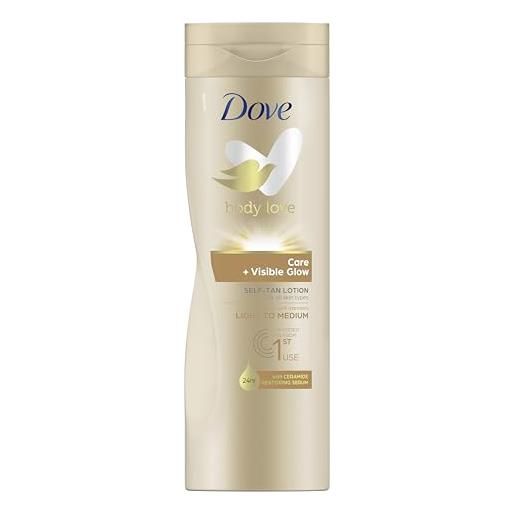 Dove self tanning lotion fair to medium skin