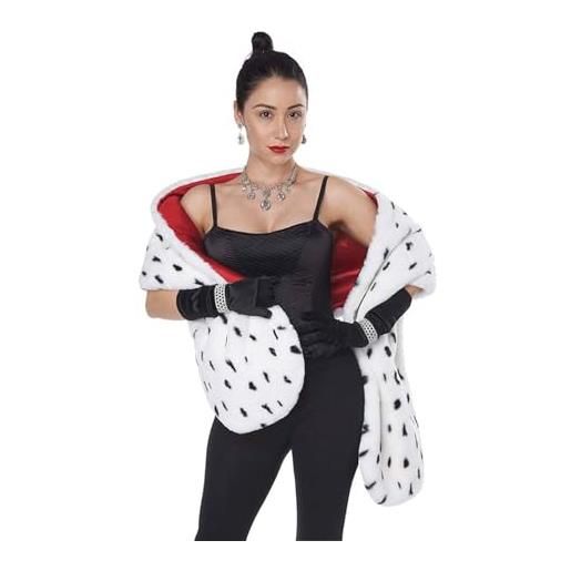 California costumes stola in finto dalmata adulto