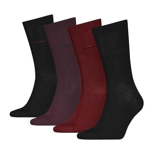 Calvin Klein Socks 701229429, confezione regalo per calzini uomo, red combo, 