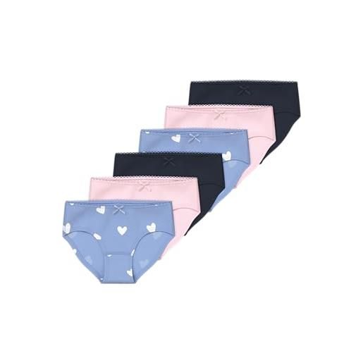 NAME IT nkfbriefs 6p hearts noos, serenity, 158-164 bambine e ragazze