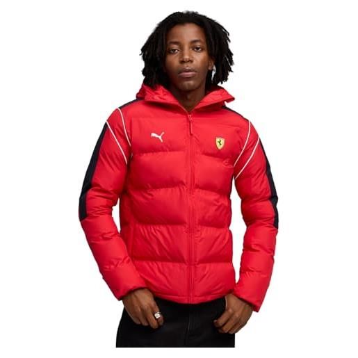PUMA piumino scuderia ferrari mt7 da uomo l, rosso corsa red