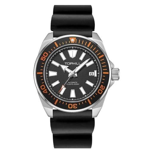 Curren 8314 Orologio Uomo Cronografo - Quadrante Rosso Analogico Con Calendario - Cassa 47mm, Cinturino, Quarzo Giapponese