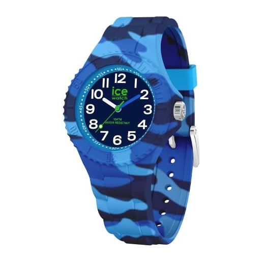 Ice-watch - ice tie and dye blue shades - orologio da bambino multicolore con cinturino in plastica - 021236 (extra small)
