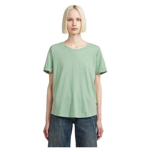 G-STAR rolled up sleeve boyfriend top, tops donna, bianco (white d24524-4107-110), m