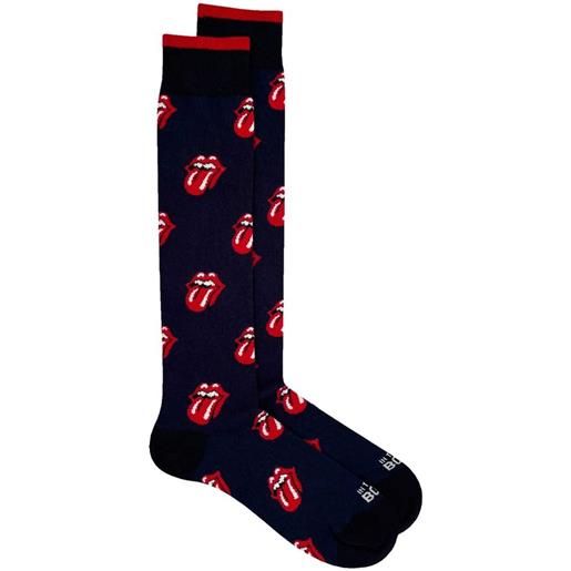 IN THE BOX calza lunga classic logo all over