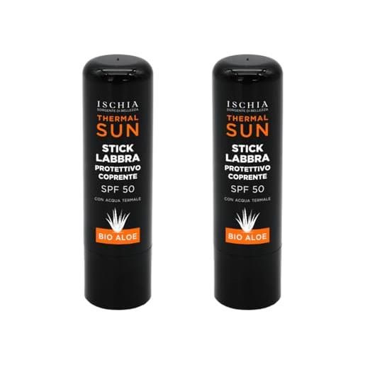 Ischia Sorgente di Bellezza isb - stick labbra solare prot. 50 - (2 pezzi)