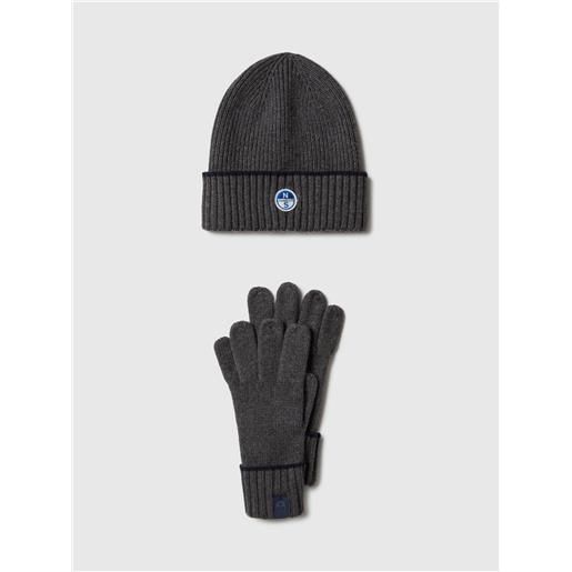 North Sails - set regalo con berretto e guanti