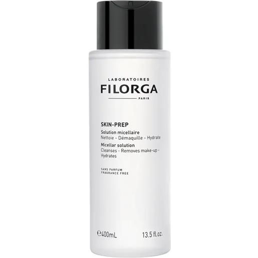 LABORATOIRES FILORGA C.ITALIA filorga skin prep soluzione micellare 400ml - acqua micellare con acido ialuronico per struccare e idratare