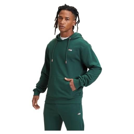 FILA felpa con cappuccio da uomo, verde, l