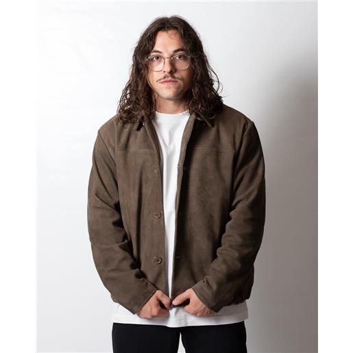 Calvin Klein giubbotto Calvin Klein bomber in suede uomo