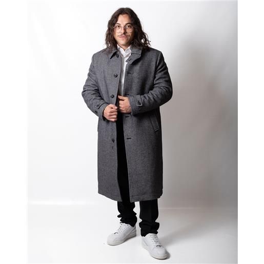 Calvin Klein cappotto Calvin Klein monopetto in misto lana uomo