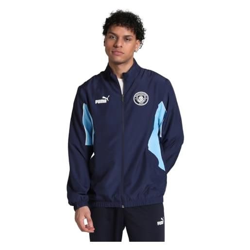 PUMA giacca manchester city ftblarchive da uomo m navy team light blue