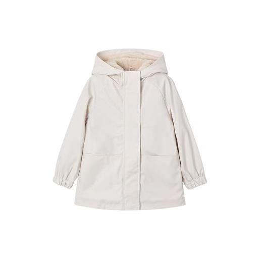 Mayoral impermeabili cappuccio pelo per bambine e ragazze sabbia 9 anni (134cm)