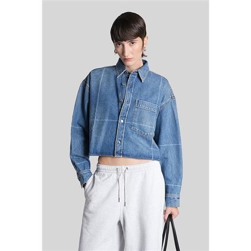 Alexander Wang camicia in cotone blu