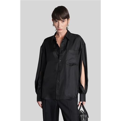 Alexander Wang camicia in seta nera