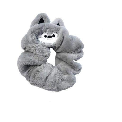 Generic fascia per capelli per bambini randagi, anello per capelli s-k-zoo, karma, graziosa fascia per capelli hyunjin, anello per capelli felix, fascia in peluche (bang chan, taglia unica)