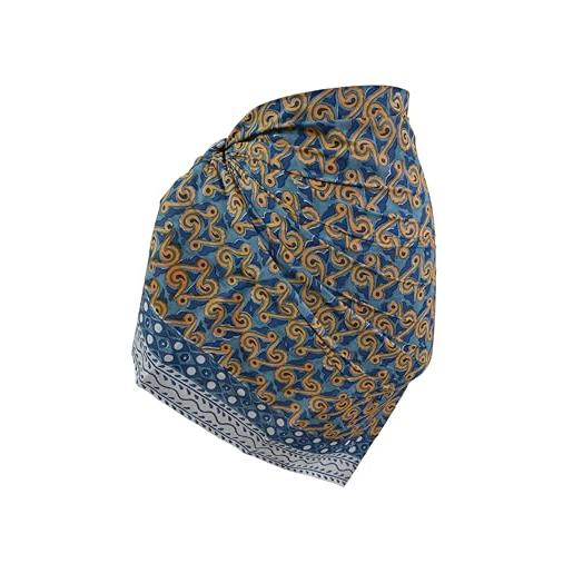 VDSOW 2 Pezzi Pareo Mare Donna, Pareo Bianco e Nero Mezzo Beach Cover