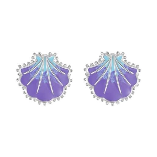 DUR | Ciondolo da donna in argento sterling | poltrona da spiaggia e cane | sabbia da spiaggia e pietra blu, 24mm, sabbia da spiaggia, Nessuna pietra preziosa
