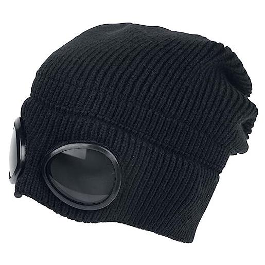 Vixxsin salker hat unisex beanie nero 100% poliacrilico