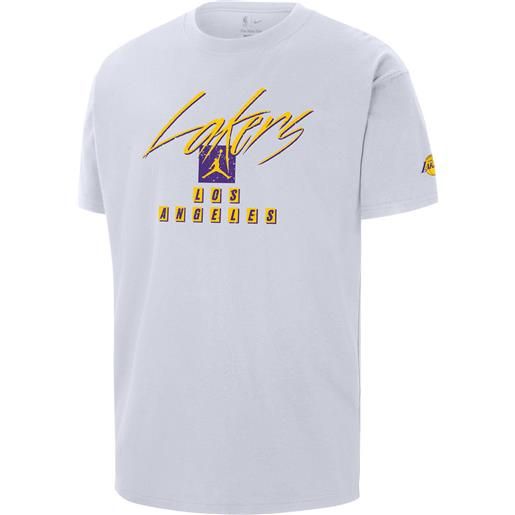 NIKE JORDAN t-shirt statement m90 lakers