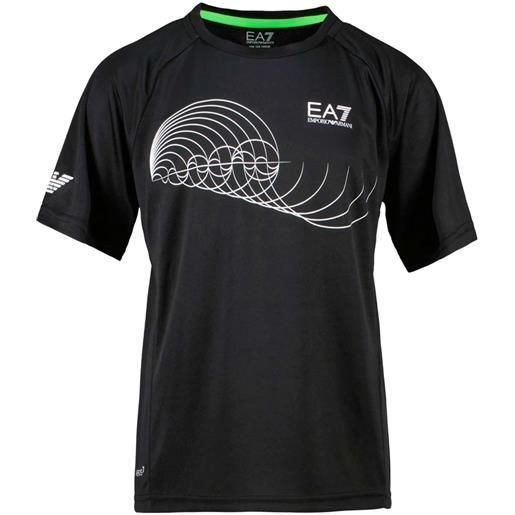 EA7 EMPORIO ARMANI t-shirt tennis pro bambino