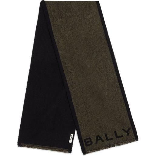 Bally foulard con logo - verde