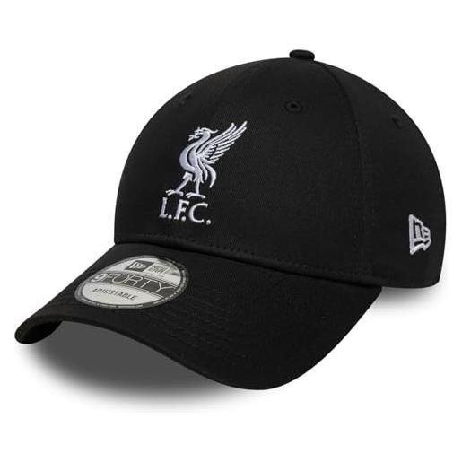 New Era berretto da baseball 9forty core liverpool football club, per adulti, nero