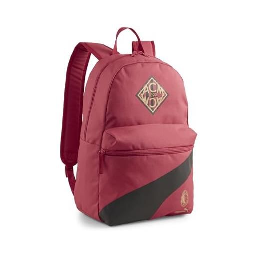 PUMA, acm culture+ backpack, unisex, taglia unica, rosso, rosso, talla única, 090848 21