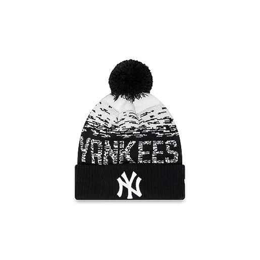 New Era york yankees mlb navy white sport beanie - one-size