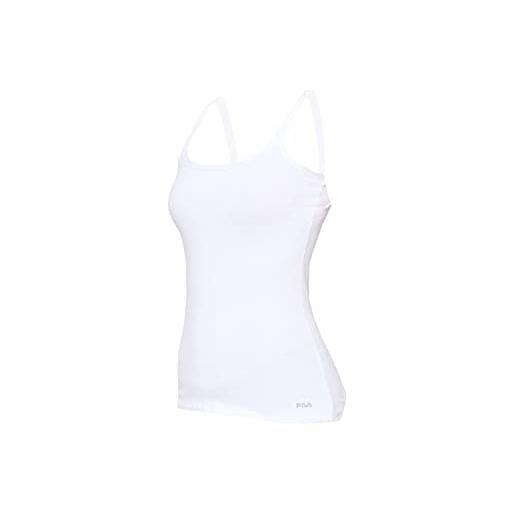 Fila fu6060, canotta donna, bianco, s