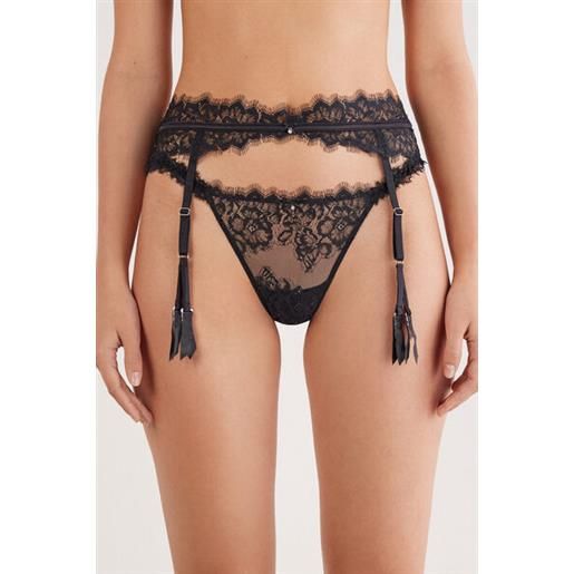 Intimissimi reggicalze glimmer of pleasure nero